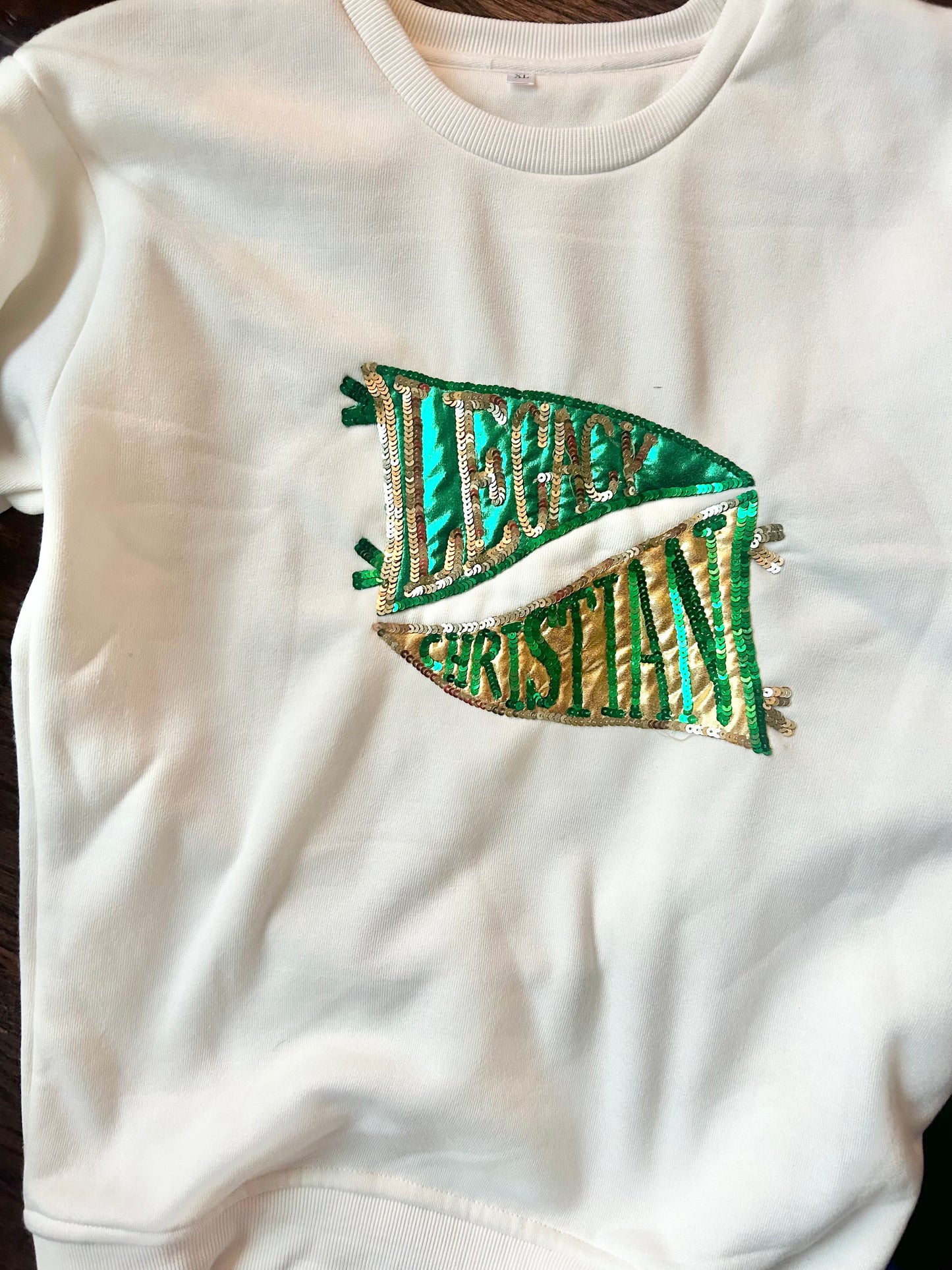 Legacy Christian Academy Sequin Sweatshirt