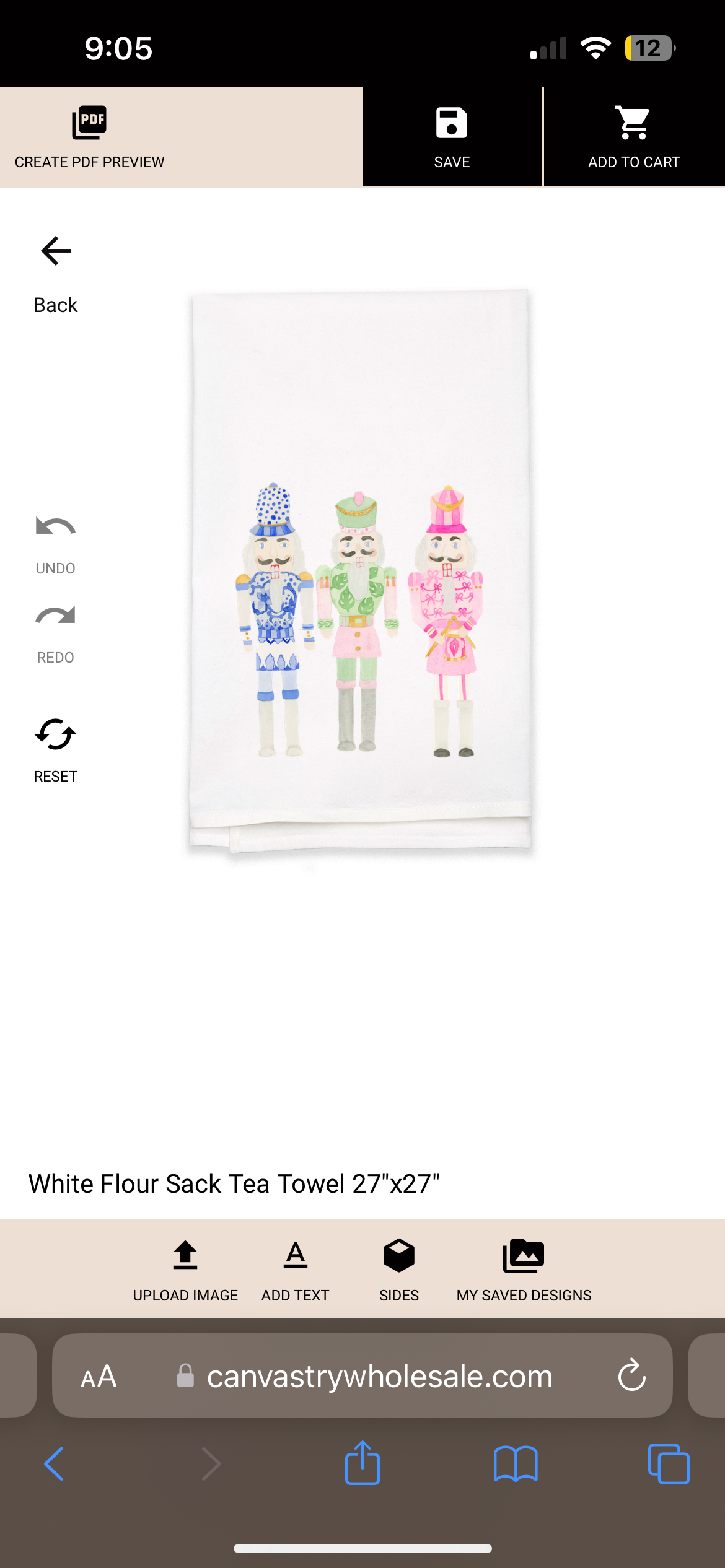 Holiday Tea Towels
