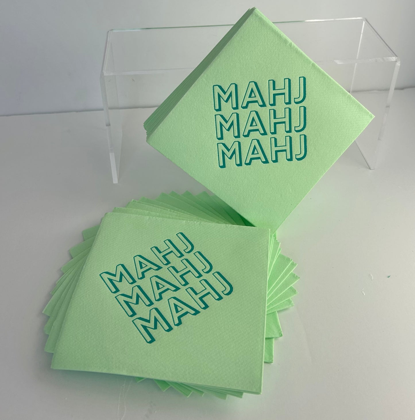 Mah Jong Cocktail Napkins