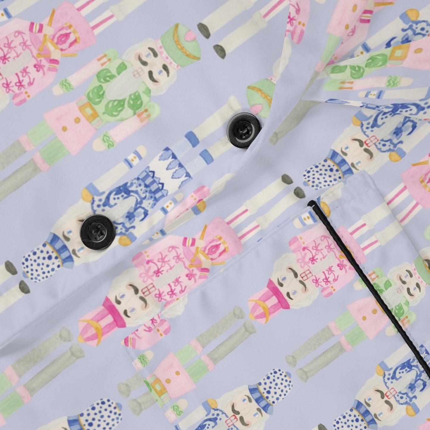 Women's Satin Nutcracker Pajamas
