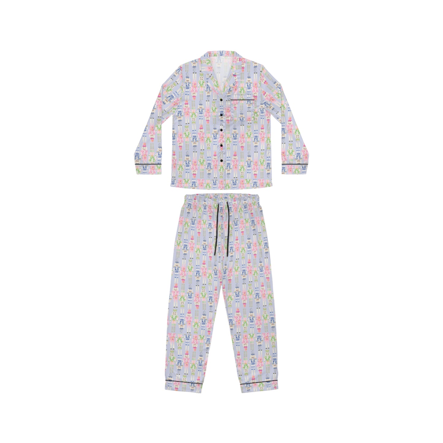 Women's Satin Nutcracker Pajamas