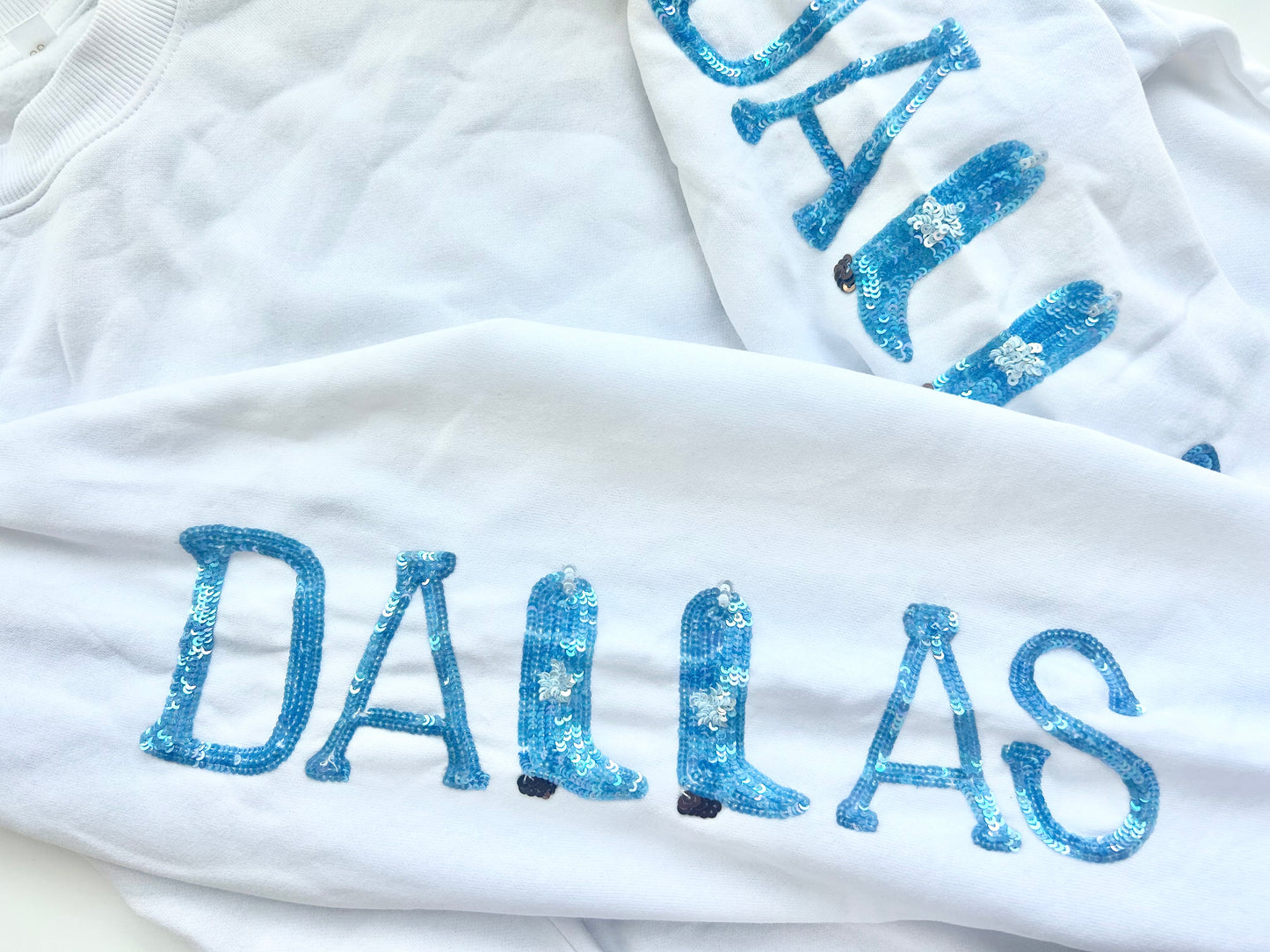 Dallas Sequin Sweatshirt