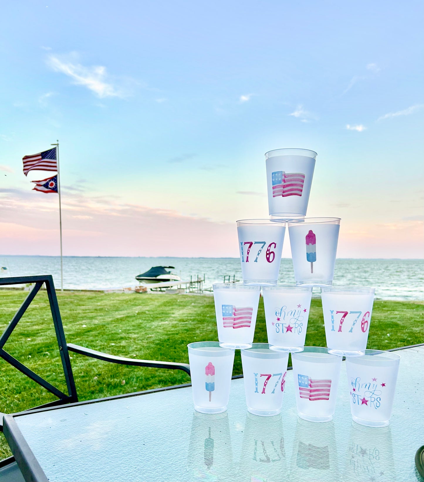 Fourth of July Party Cups