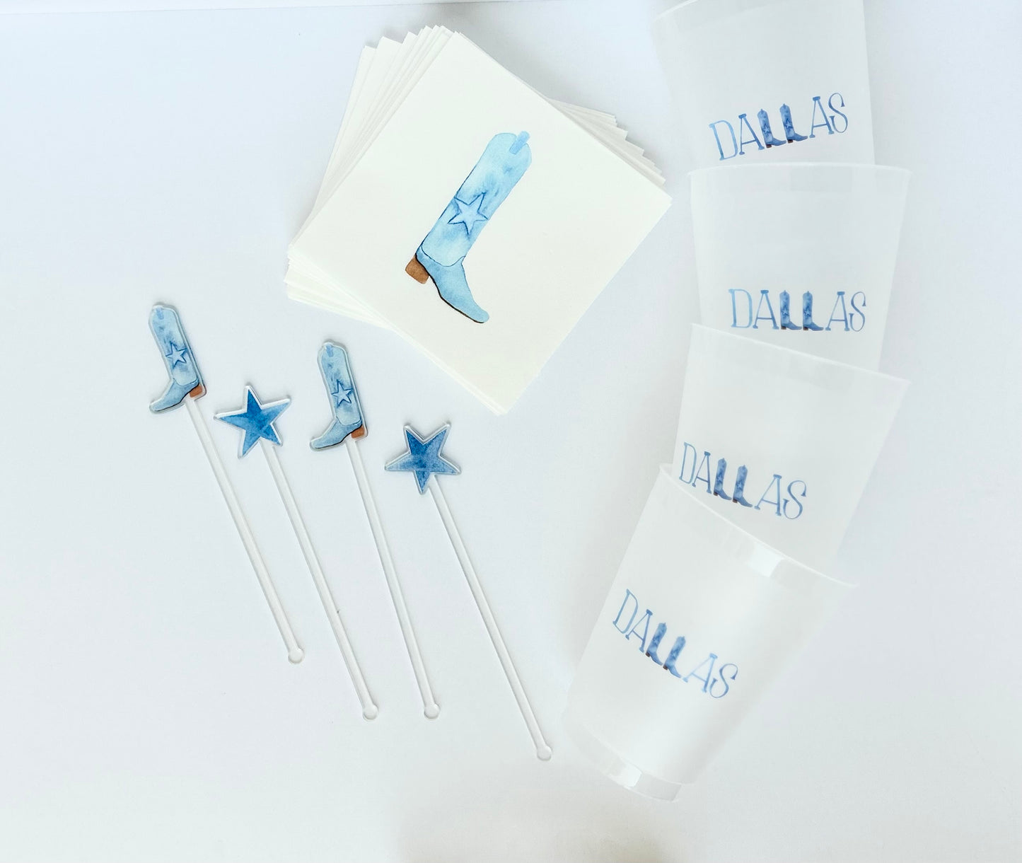 Watercolor Acrylic Stir Sticks