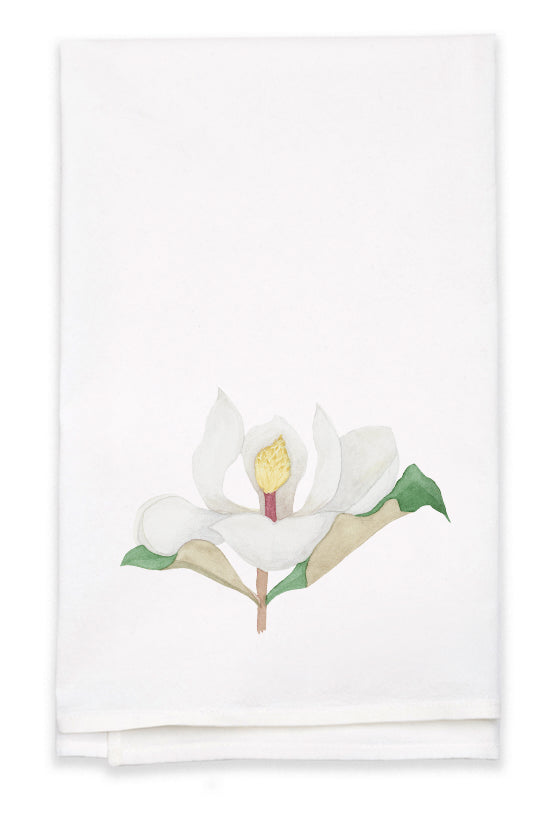 Magnolia Tea Towel
