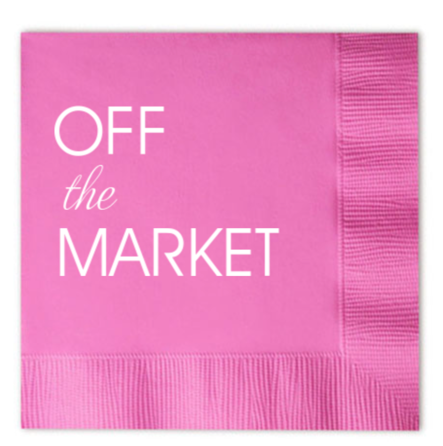 Off the Market Cocktail Napkins