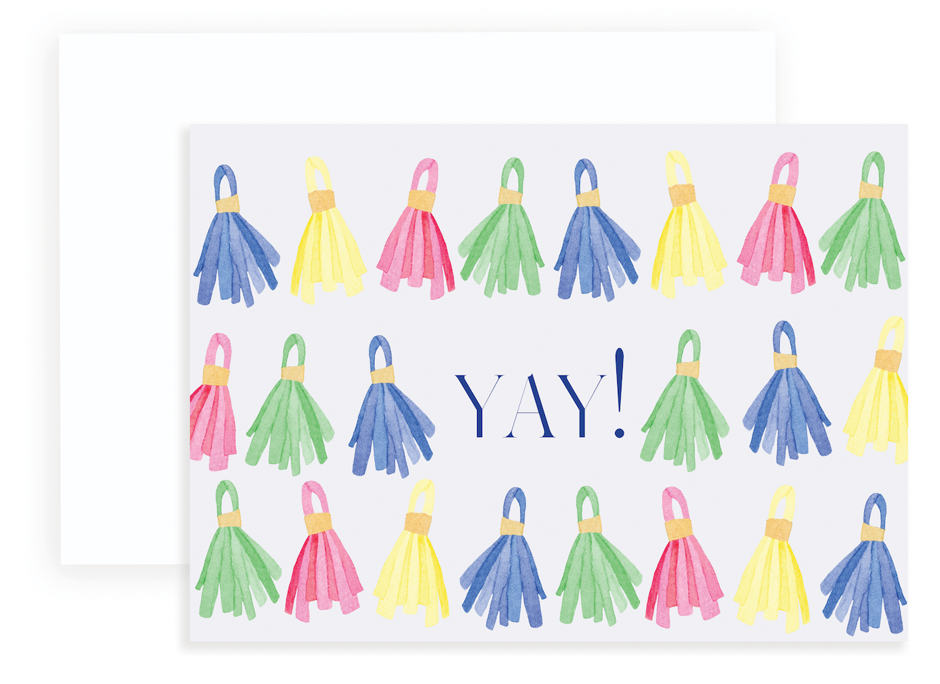 Party Tassel Greeting Card