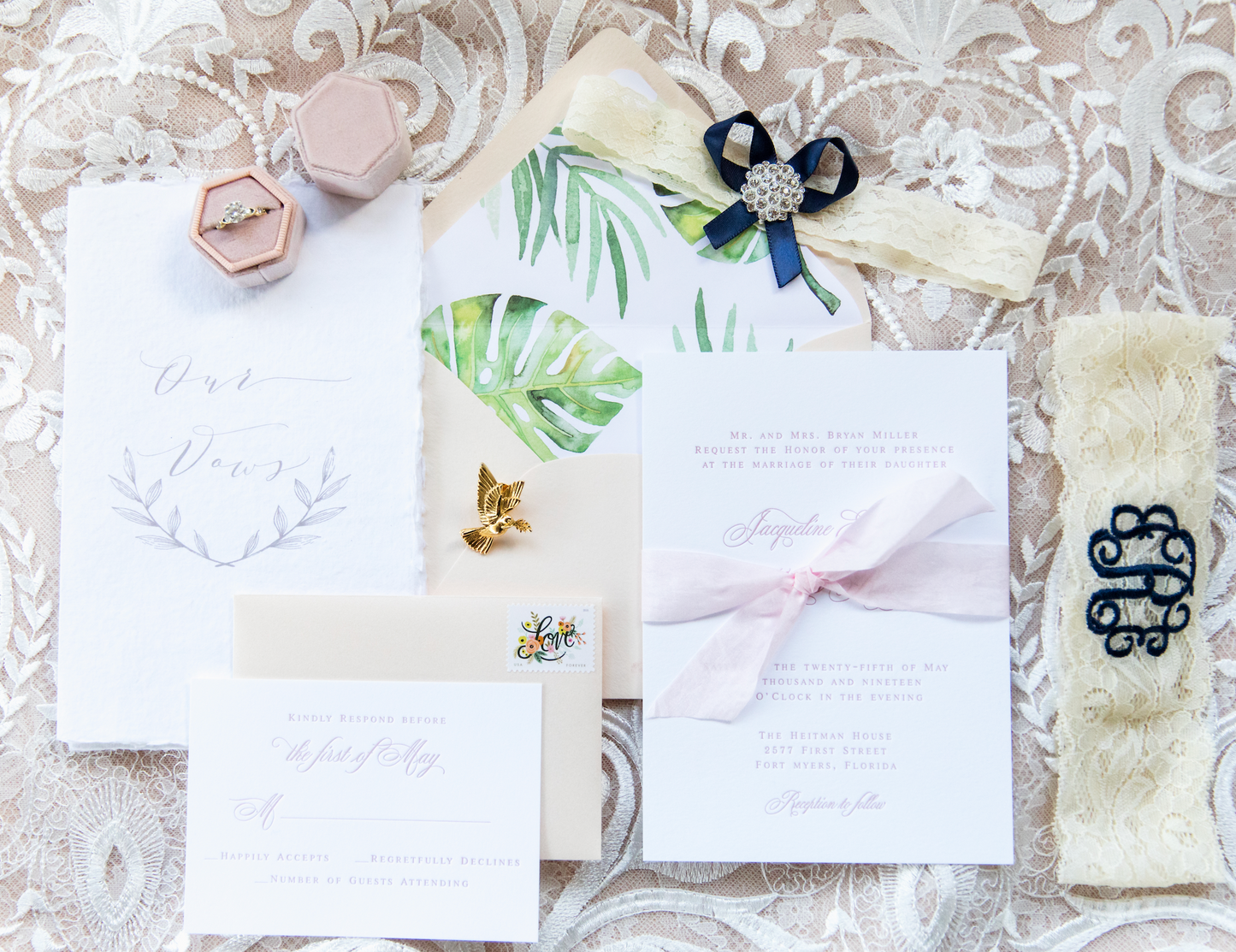Jacqueline Wedding Suite Sample