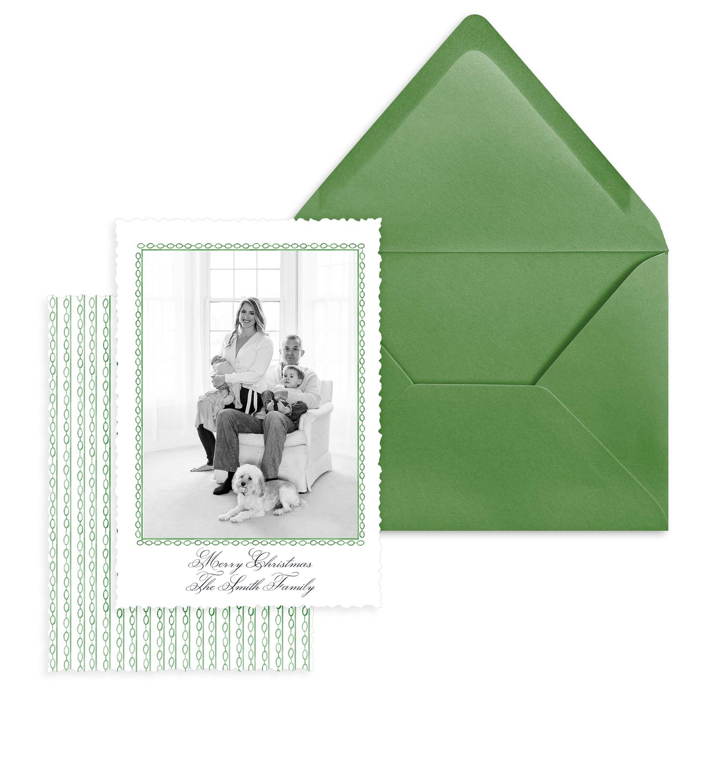 Lattice Christmas Card