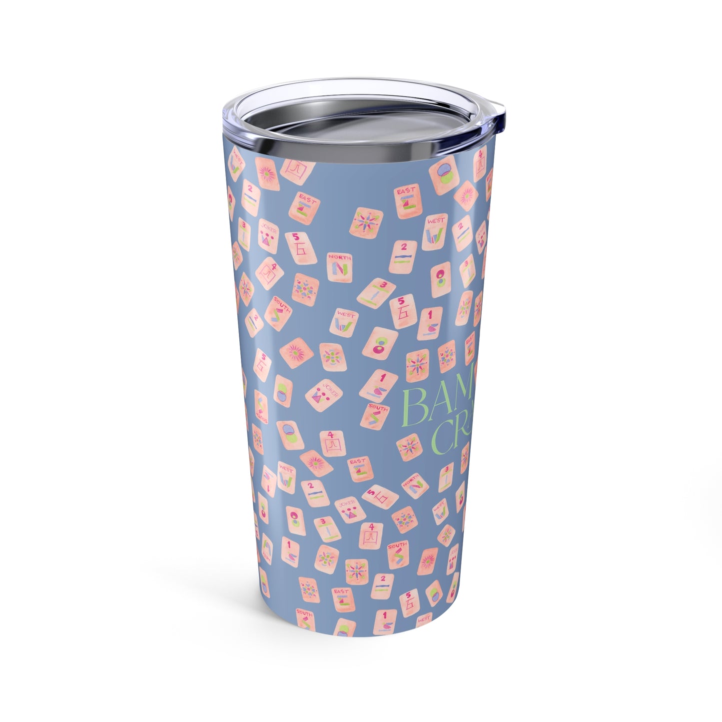 Mah Jong Stainless Tumbler