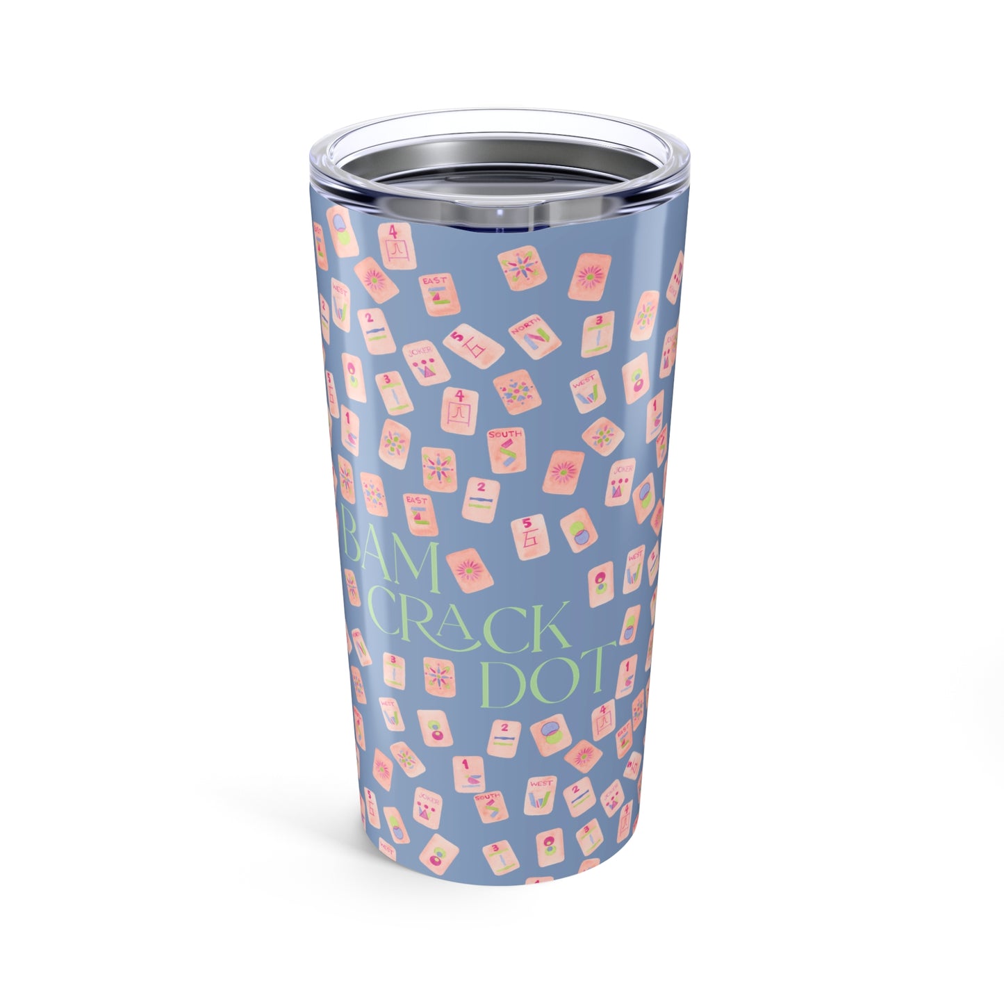 Mah Jong Stainless Tumbler