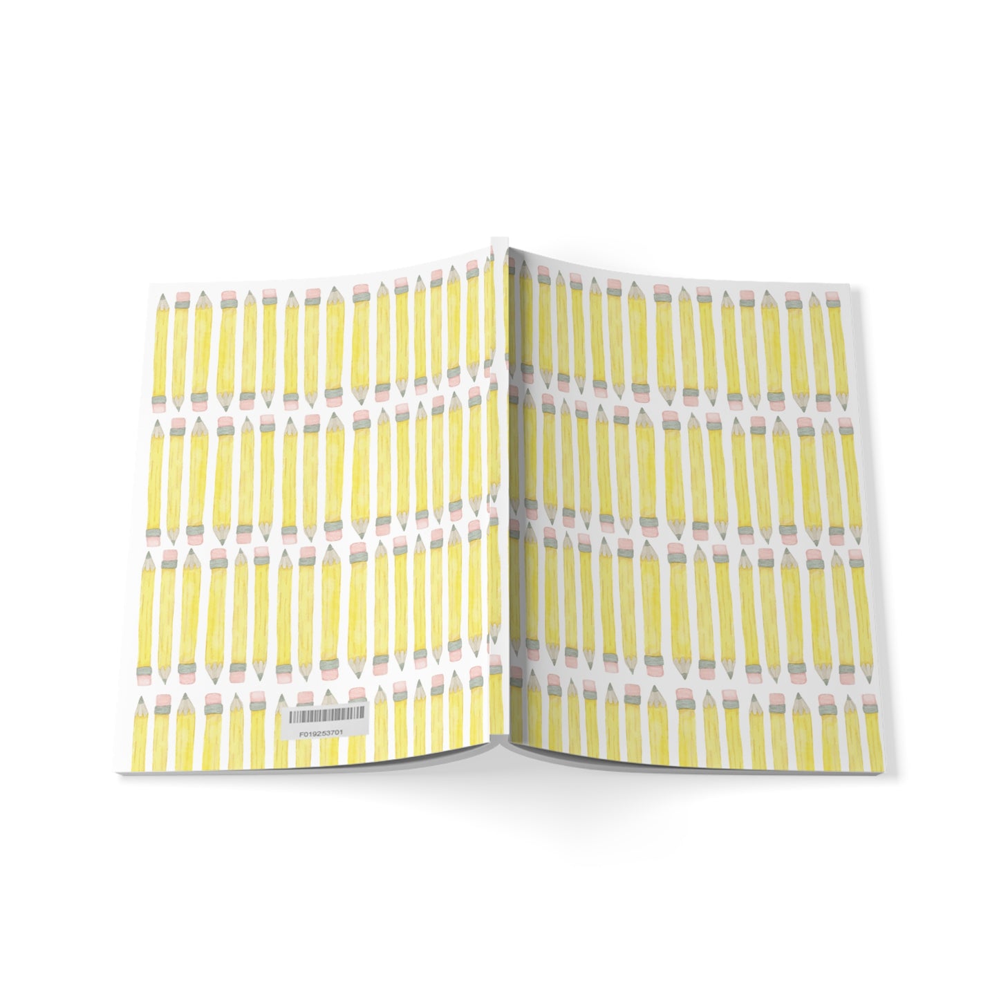 Watercolor Pencil Softcover Notebook