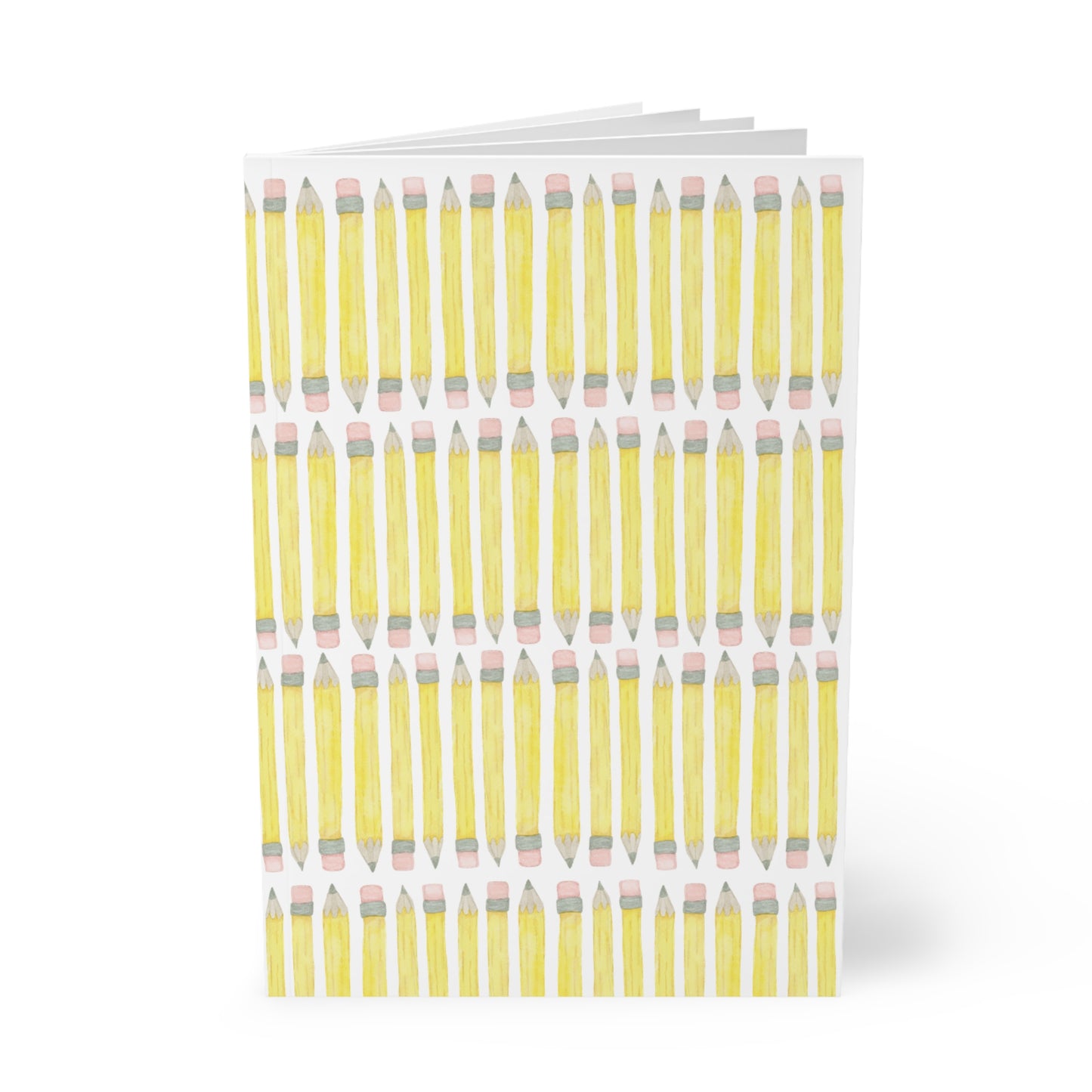 Watercolor Pencil Softcover Notebook