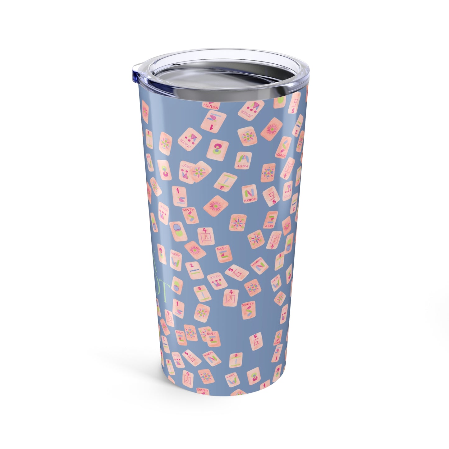 Mah Jong Stainless Tumbler