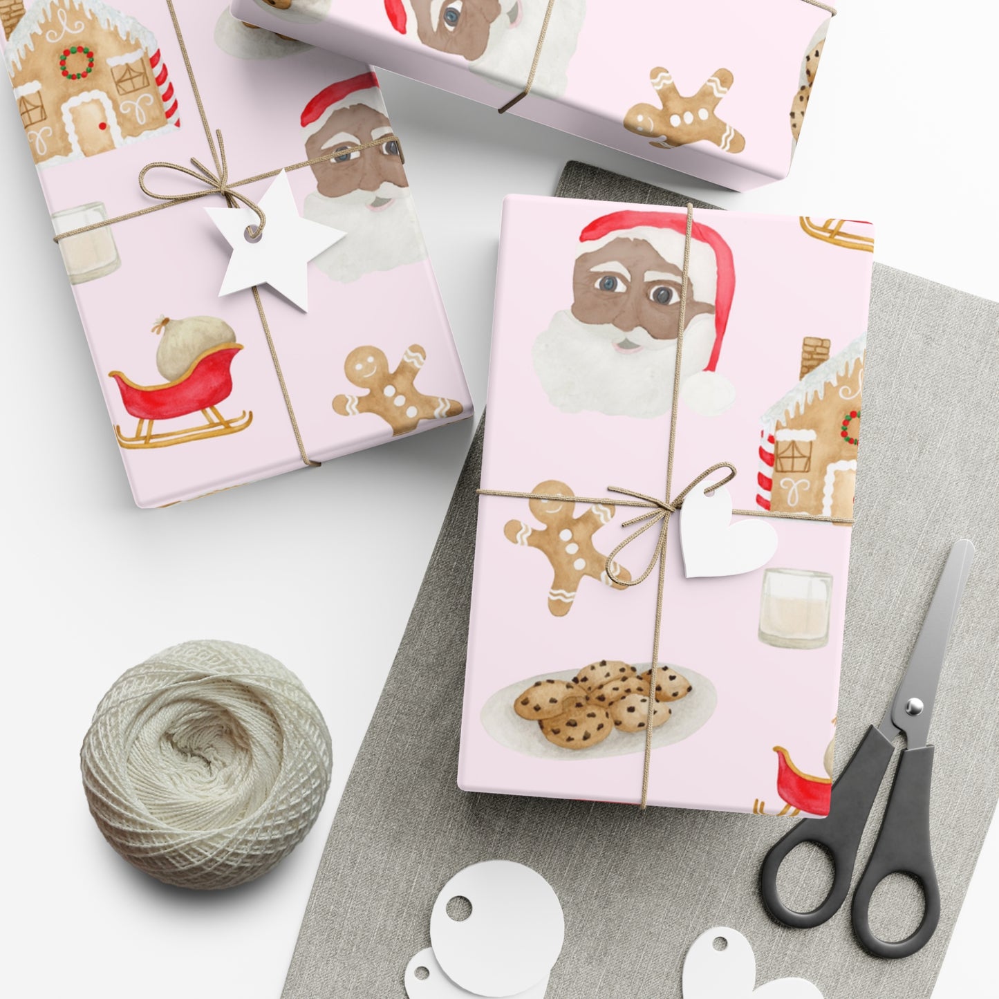Santas Workshop Gift Wrap