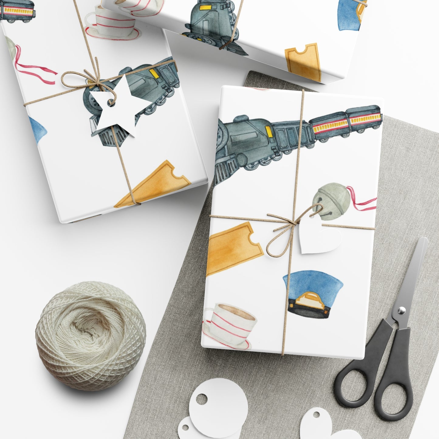 Polar Express Gift Wrap