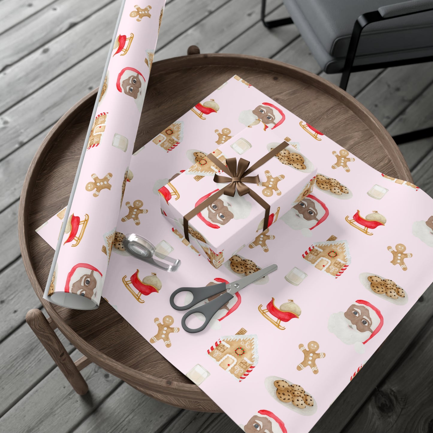 Santas Workshop Gift Wrap
