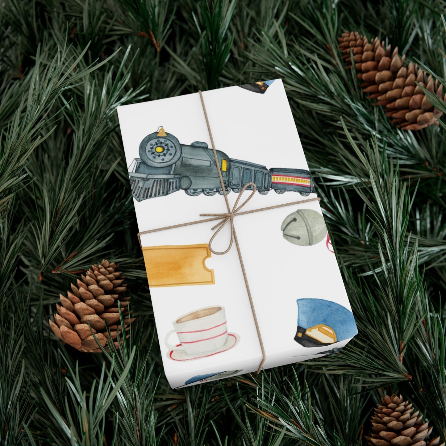 Polar Express Gift Wrap