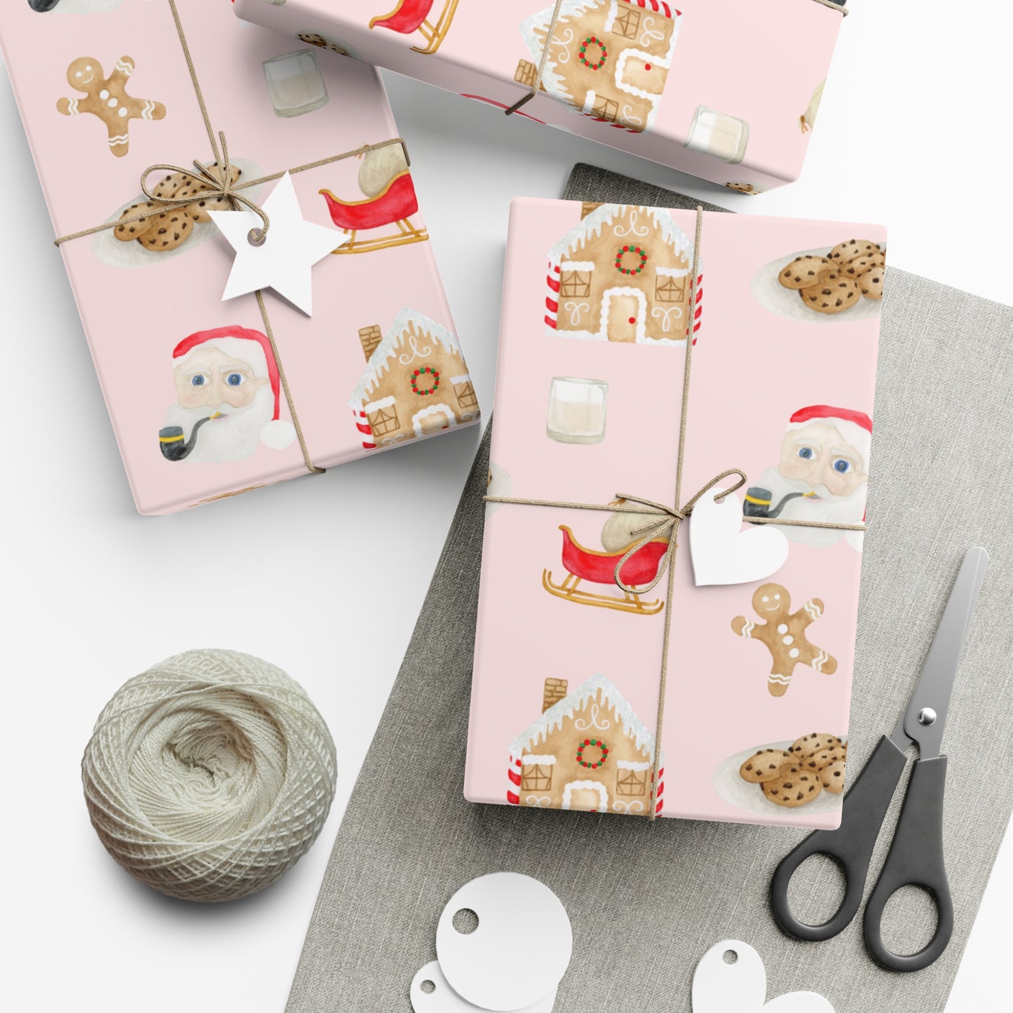 Santas Workshop Gift Wrap