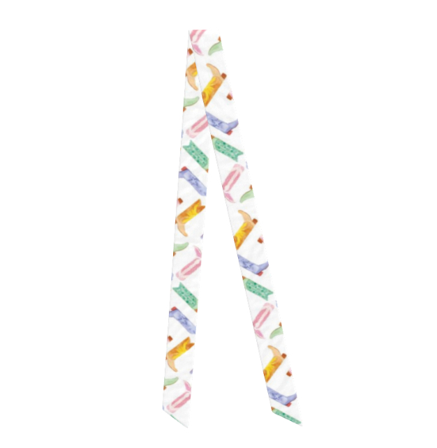 Cowboy Boots Twilly Scarf