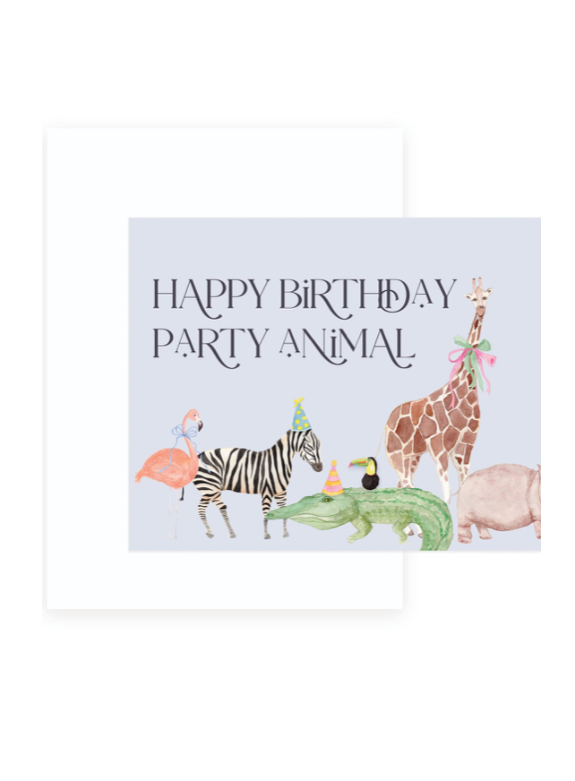 Happy Birthday Party Animal!