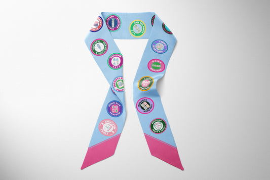 Troop Mahjong Society - Merit Badges Twilly Scarf